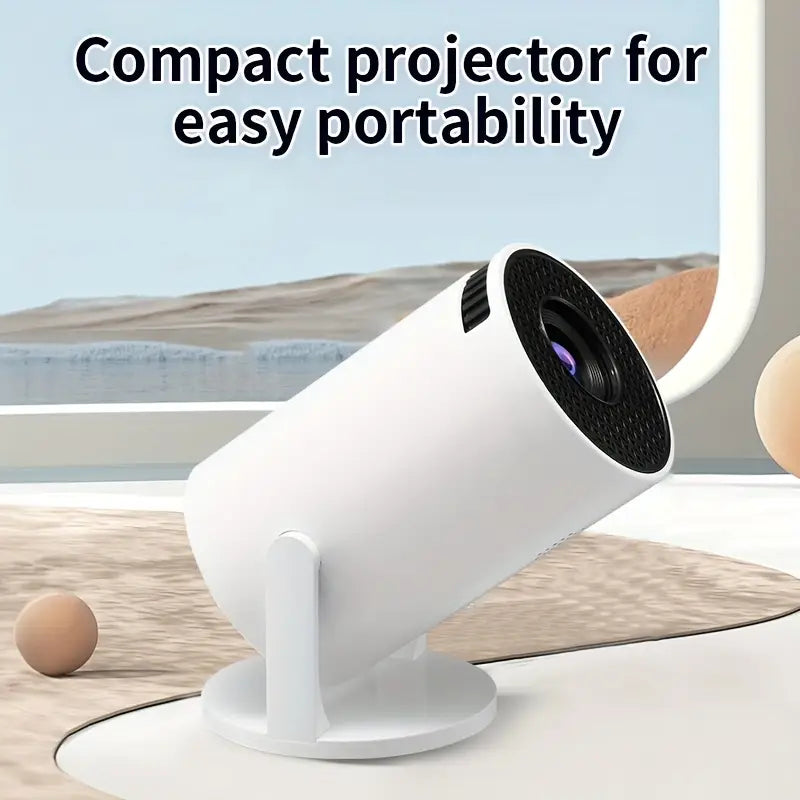 Portable Mini Home Theater Projector - High Definition Theater Experience, Compatible With USB, Wireless Connection, Screen Adjustment, 180° Rotation, Suitable For Home Theater, Outdoor Camping