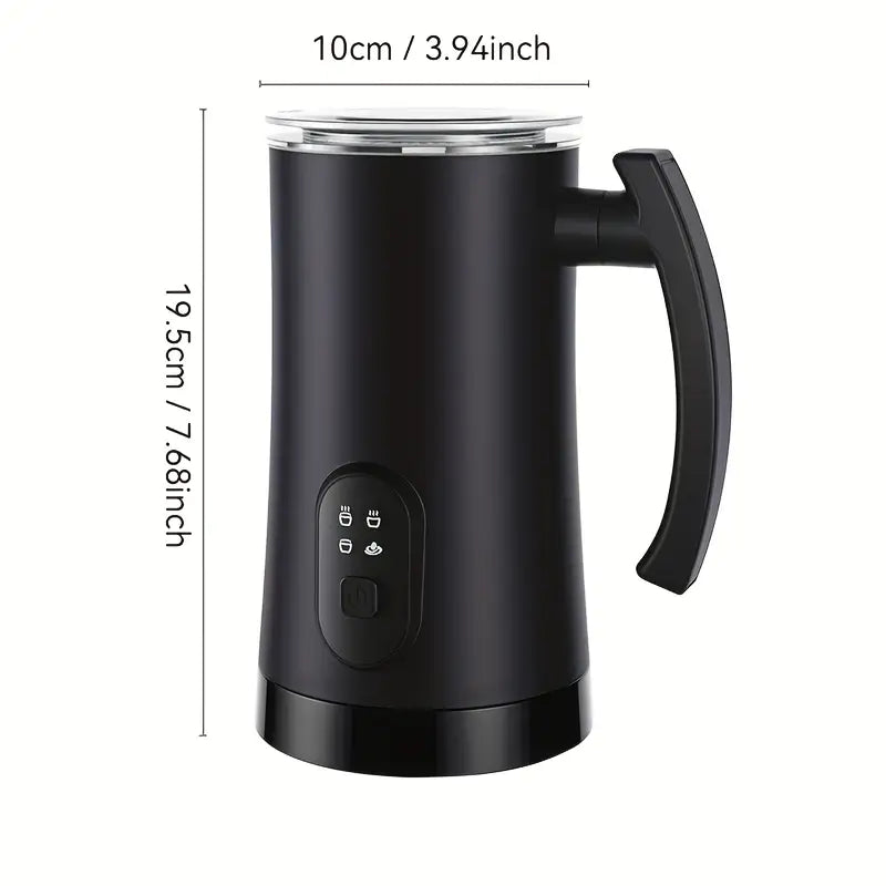 Electric Milk Frother, 4 in 1 Milk Steamer,11.8oz/350ml Automatic Warm and Cold Foam Maker for Coffee,Latte, Cappuccino, Macchiato, Hot Chocolate